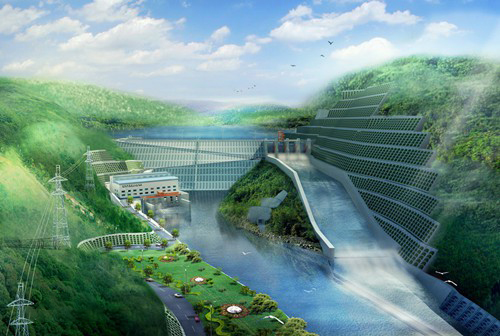 岳麓老挝南塔河1号水电站项目